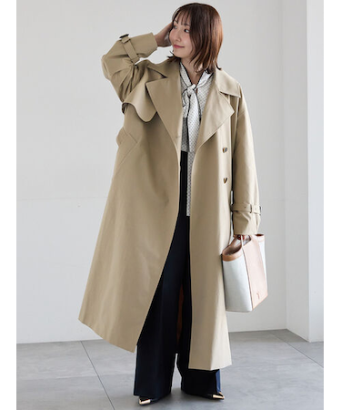 ロングトレンチコート