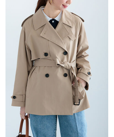 ミドルトレンチコート