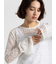【Atelier ChouChou】コードレースフレアスリーブトップス