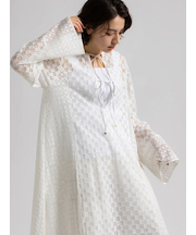 【Atelier ChouChou】レースコンビパネルワンピース