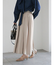 ダブルタックフレアスカート