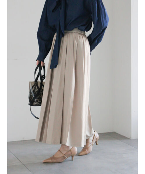 ダブルタックフレアスカート