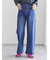 ストレートデニムパンツ