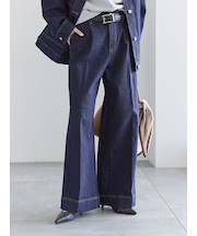 ワイドデニムパンツ