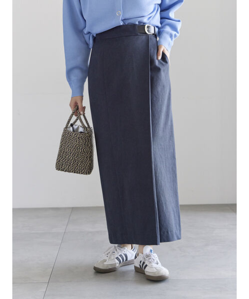 サイドベルトチノタイトスカート《2026 spring catalog item》