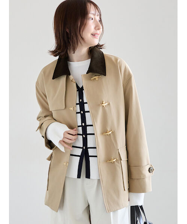 メタルバックルカバーオール