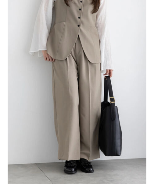 2タックワイドパンツ【AOYAMA FASHION ASSOCIATION × T? chichi】