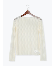 ストレッチレーストップス《2026 spring catalog item》