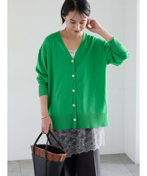 2WAYカシュクールVネックカーディガン《2026 spring catalog item