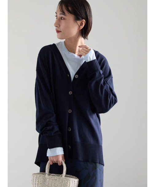 2WAYカシュクールVネックカーディガン《2026 spring catalog item》