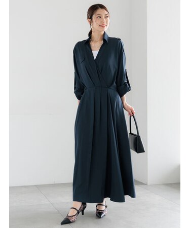 トレンチカシュクールワンピース《2026 spring catalog item》