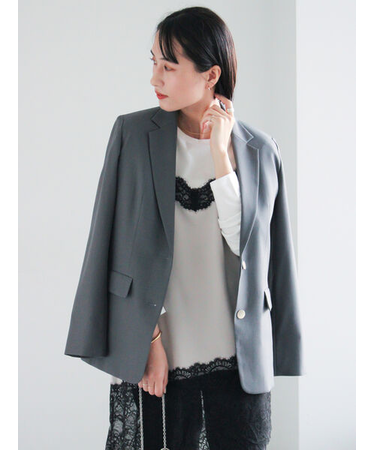 シングルブレストテーラードジャケット《2026 spring catalog item》