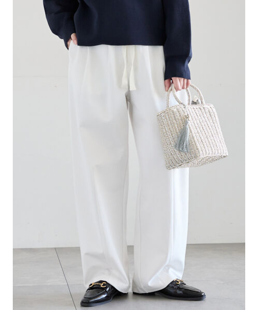 ポンチハイウエストカーブパンツ《2026 spring catalog item》