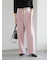 ポンチハイウエストカーブパンツ《2026 spring catalog item》