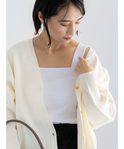 テレコスクエアタンクトップ