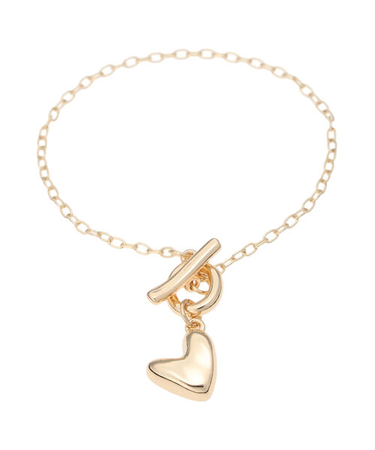 ハートブレスレット