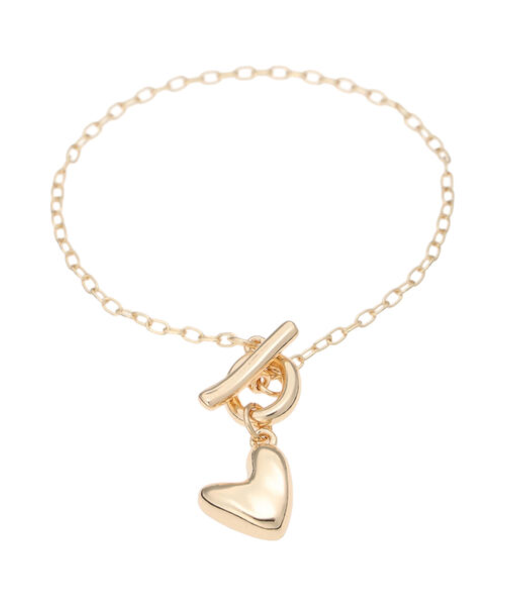 ハートブレスレット