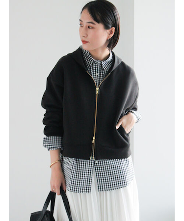 ダンボールジョーゼットフーディー