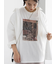 フォトプリントロングスリーブTシャツ