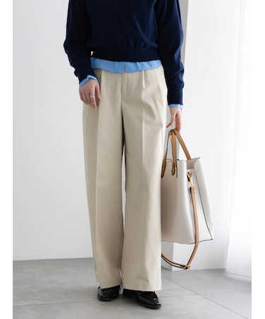 2タックチノパンツ【AOYAMA FASHION ASSOCIATION × T? chichi】