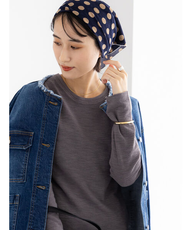 スラブ天竺プルオーバー