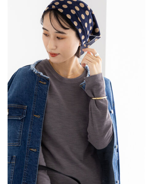 スラブ天竺プルオーバー