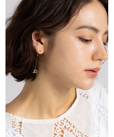 ナンバーチェーンピアス20