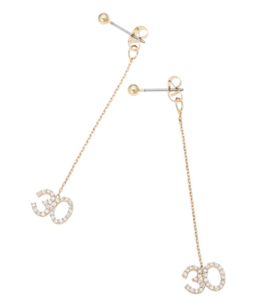 ナンバーチェーンピアス30