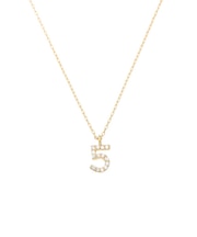 ナンバーネックレス5