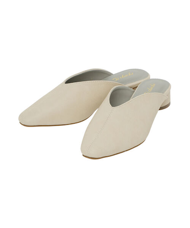 スリットカットミュール