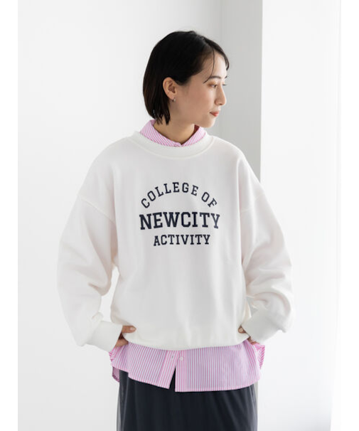 裏毛ロゴプルオーバー