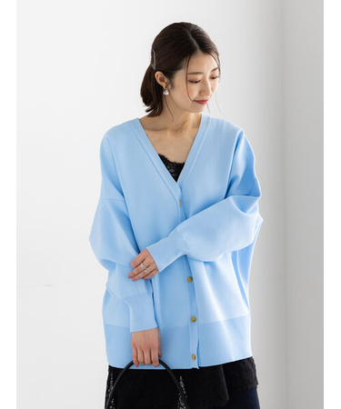 コクーンVネックカーディガン