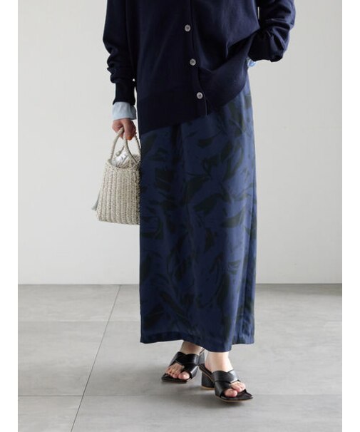 ペイントパターンナロースカート《2026 spring catalog item》