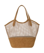 メッシュコンビトートバッグ