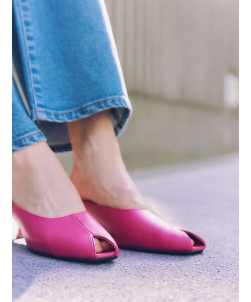 フロントオープンミュール