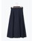 タイプライタータックフレアスカート