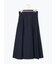 タイプライタータックフレアスカート