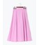 タイプライタータックフレアスカート