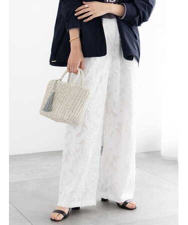 カットジャガードパンツ(セットアップ可)