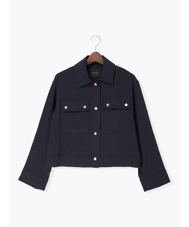 リネンライクWポケットジャケット