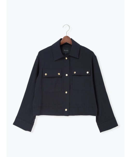 リネンライクWポケットジャケット