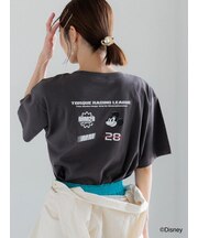【Disney】MICKEY/ロゴプリントTシャツ