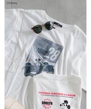 【Disney】MICKEY/フロントプリントTシャツ