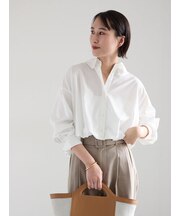 バルーンヘムシャツ