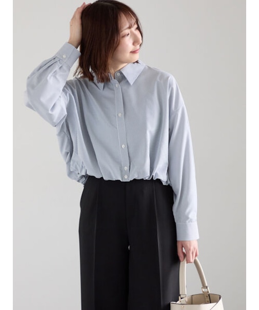 バルーンヘムシャツ