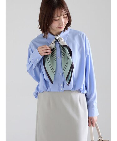 バルーンヘムシャツ