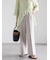 ダブルクロスイージーワイドパンツ