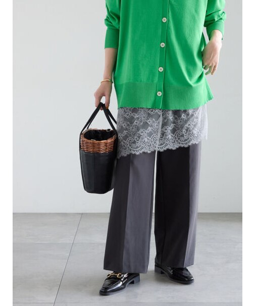 ダブルクロスイージーワイドパンツ