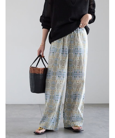 【LIBERTY FABRICS】イージーパンツ