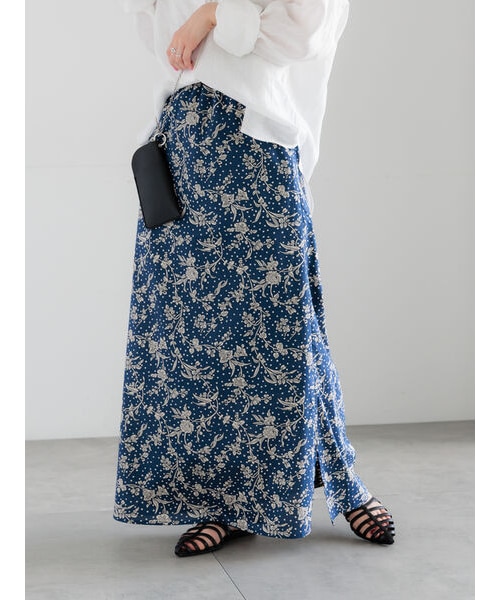 23区DENIM フレア デニム スカート｜ニジュウサンクの通販｜&mall